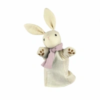 Handpop konijn voor thema bos, dieren en natuur van Egmont Toys te koop bij Het Speellab.