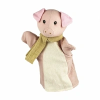 Egmont Toys handpop varken voor mooie speelverhalen op de boerderij, te koop bij Het Speellab