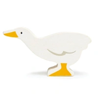 Tender Leaf Gans houten dierfiguur van duurzaam speelgoed bij Het Speellab.