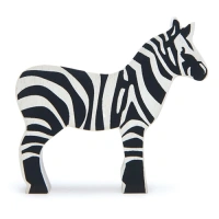 Tender Leaf Toys houten zebra speelfiguur voor kinderen vanaf 3 jaar