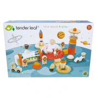 Tender Leaf Life on Mars Set houten ruimtestation van Het Speellab.