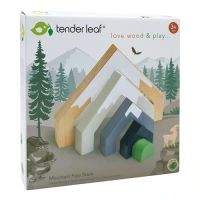 Tender Leaf Bergpas Set houten bergen van Het Speellab in een doos