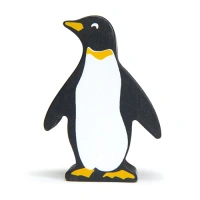 Tender Leaf Toys houten pinguïn speelfiguur van duurzaam rubberhout