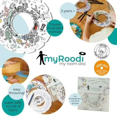 TicToys myRoodi Indoor Frisbee bewegingsspel verkrijgbaar bij Het Speellab.