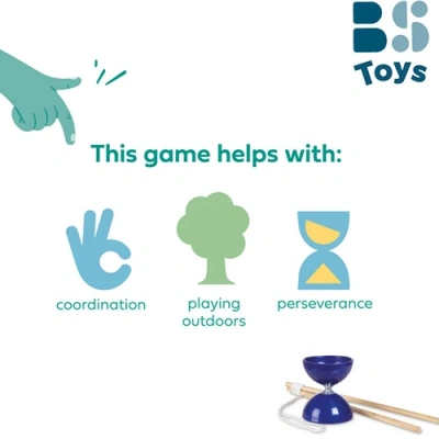 Overzicht van BS toys voor buitenspel, motoriek, concentratie en vooral plezier