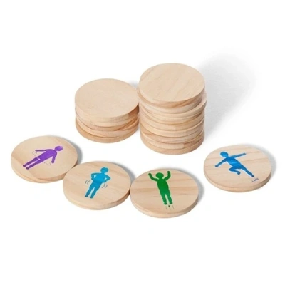 Bewegend leren met BS Toys Moves denkspel