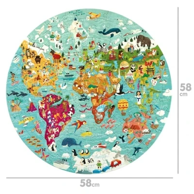 TEM puzzel wereldkaart voor kinderen – Het Speellab