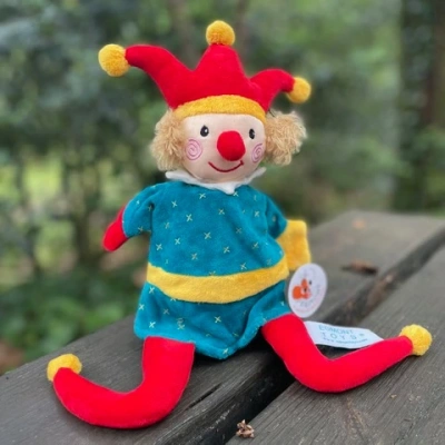 Egmont Toys handpop Nar voor vrolijke verhalen op je hand of in poppenkast. Verkrijgbaar bij het Speellab