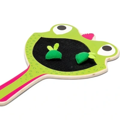 Gekko racket met ballen – coördinatiespel voor kinderen