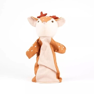 Egmont Toys Handpop Hertenkalf voor poppenkast bij Het Speellab.