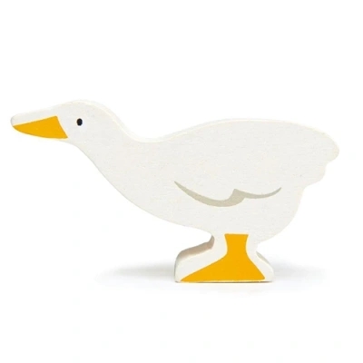 Tender Leaf Gans houten dierfiguur van duurzaam speelgoed bij Het Speellab.