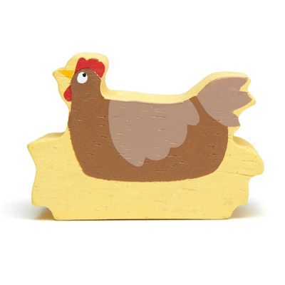 Tender Leaf Toys houten kip van duurzaam speelgoed bij Het Speellab.