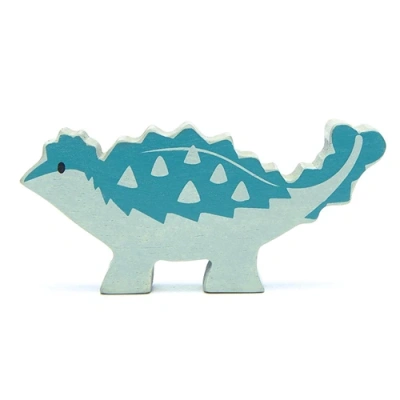Tender Leaf Toys houten Ankylosaurus dinosaurus speelfiguur van online speelgoedwinkel Het Speellab