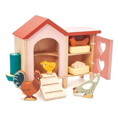 Duurzame houten boerderijdieren voor open einde spel.