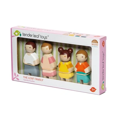Beweegbare poppenhuisfiguren voor open einde spel.