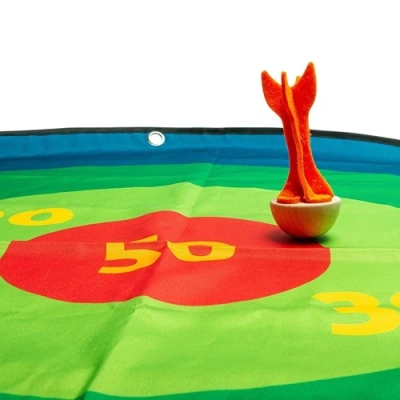 BS Toys XXL Park Darts met houten darts en groot targetbord voor buiten